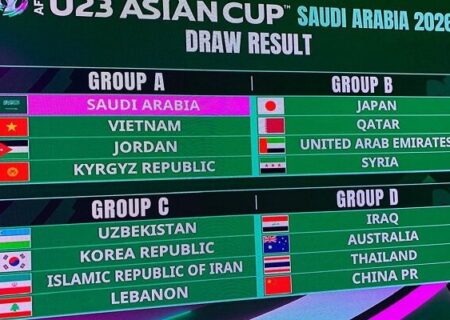 قرعه‌کشی انجام شد؛ رقبای تیم امید ایران در آسیا مشخص شدند