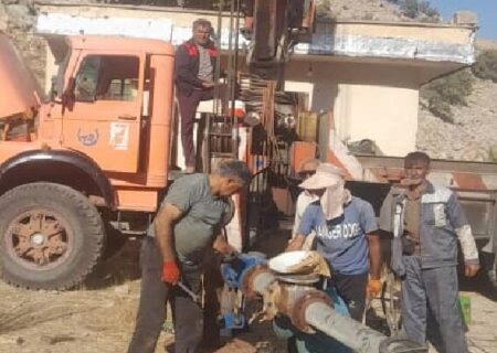 تامین آب پایدار برای 50 خانوار با احیای چاه پمپاژ روستای شاه زینعلی باشت