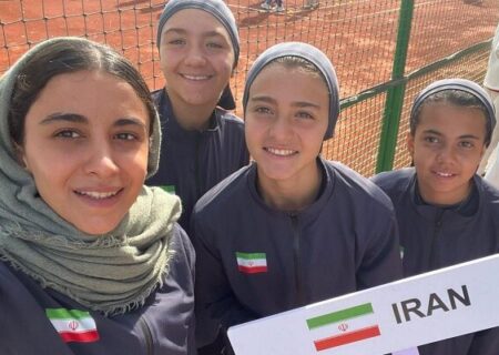 درخشش دختران ایرانی در مسابقات تنیس بین قاره‌ای زیر ۱۲ سال؛ پیروزی مقابل پاسفیک