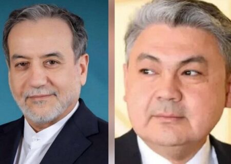 تبریک عراقچی به همتای قزاقستانی‌اش