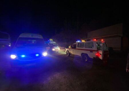 تصادف مرگبار ام وی ام با 206 در جاده هراز با 5 مجروح