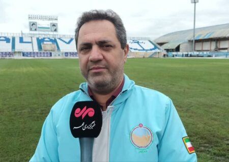 تاکید ضیایی بر جبران خسارت وارد شده به چمن ورزشگاه انزلی