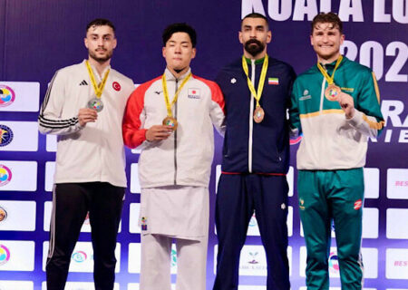 اباذری در لیگ جهانی مالزی به مدال برنز رسید