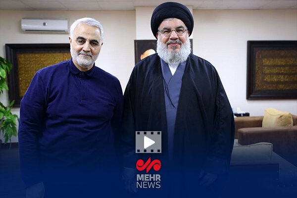 قاآنی: پیوند ناگسستنی شهیدان حاج قاسم و نصرالله، بنیان مقاومت را مستحکمتر کرد