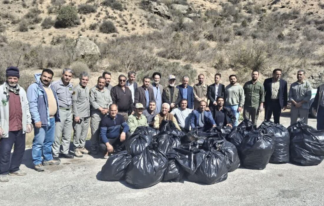 انتقاد رئیس دادگستری از وضعیت نامناسب پارک ملی گلستان به‌دلیل انباشت زباله