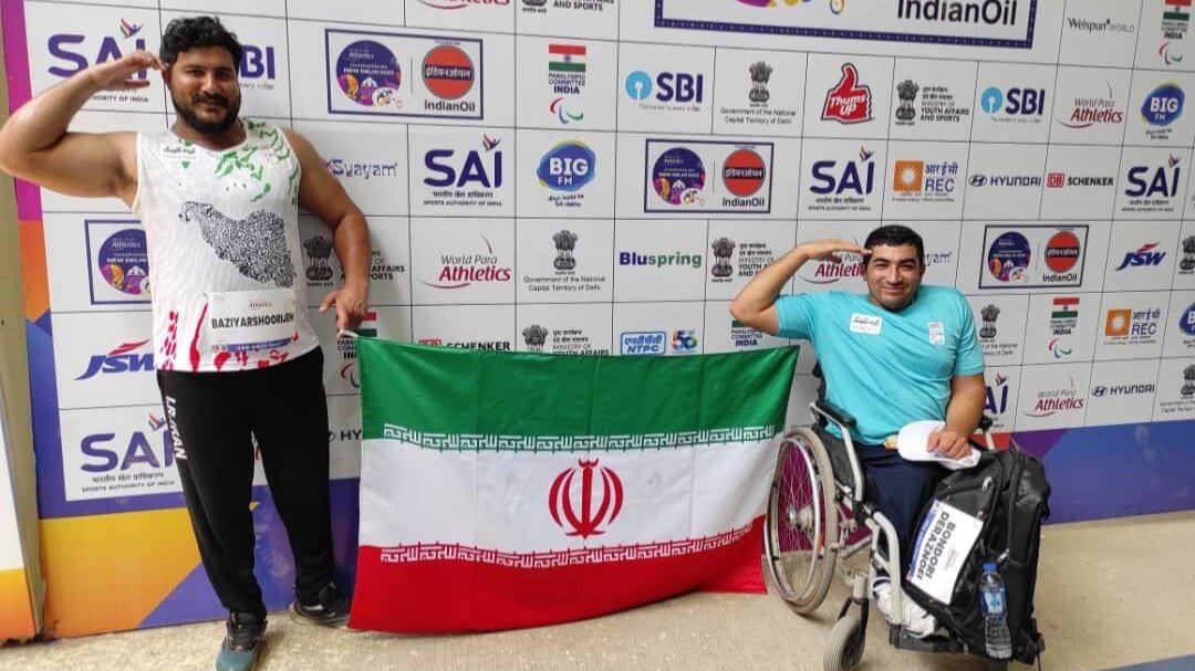 «علی بازیار» در رقابتهای جهانی پارادوومیدانی خوش درخشید و قهرمان پرتاب نیزه شد