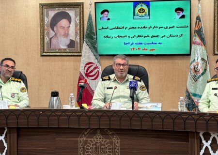 هشدار فرمانده انتظامی کردستان: برخورد جدی پلیس با برهم زنندگان امنیت