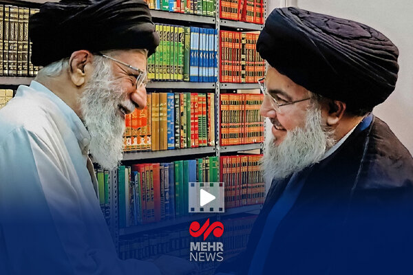 روایت دیدار کرونایی سید حسن نصرالله با رهبر انقلاب