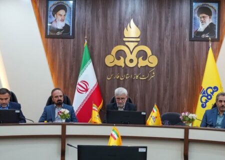 مراسم تودیع و معارفه مدیرعامل شرکت گاز استان فارس برگزار شد