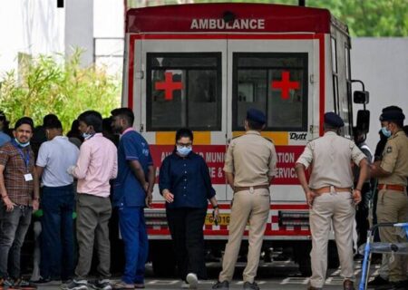 سانحه آتش‌سوزی در بیمارستانی در هند جان ۶ بیمار را گرفت