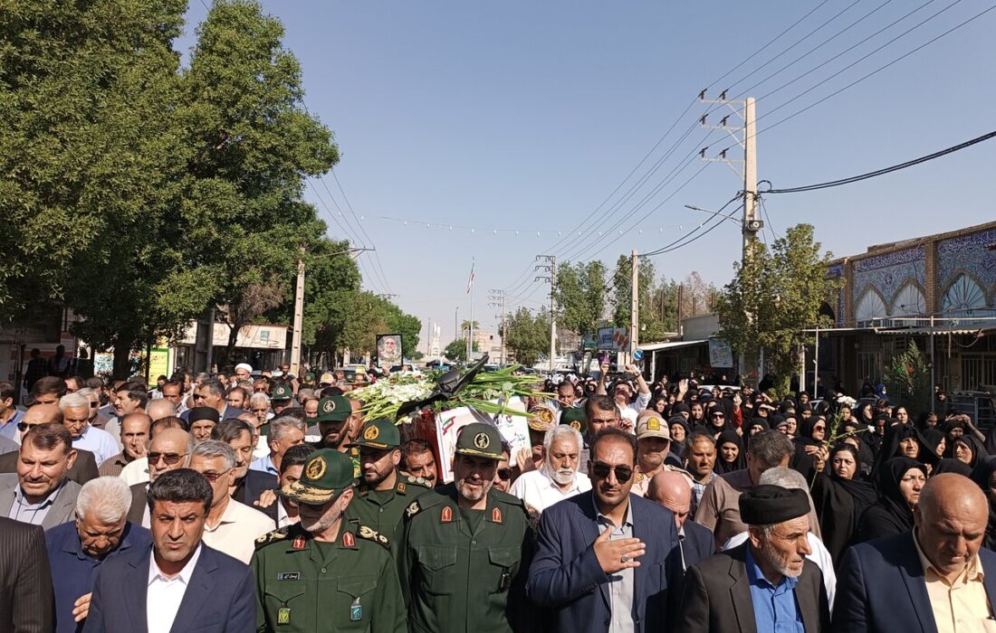 ادای احترام باشکوه مرزبانان دهلران به «سردار شهید حاج نظر همتی»