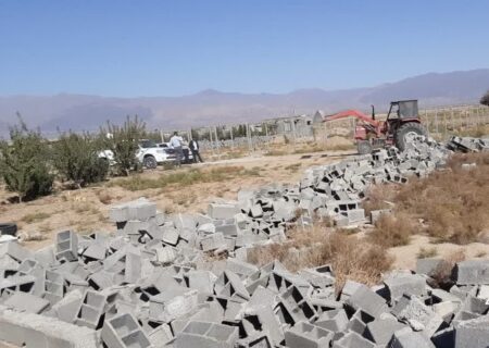 ۲ هزار متر مربع از زمین‌های کشاورزی شاهرود احیا و به تولید بازگشت