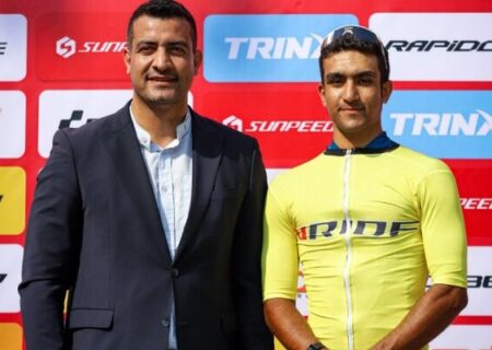 میرباقری فاتح مرحله نخست رقابت‌های دوچرخه‌سواری جاده شد