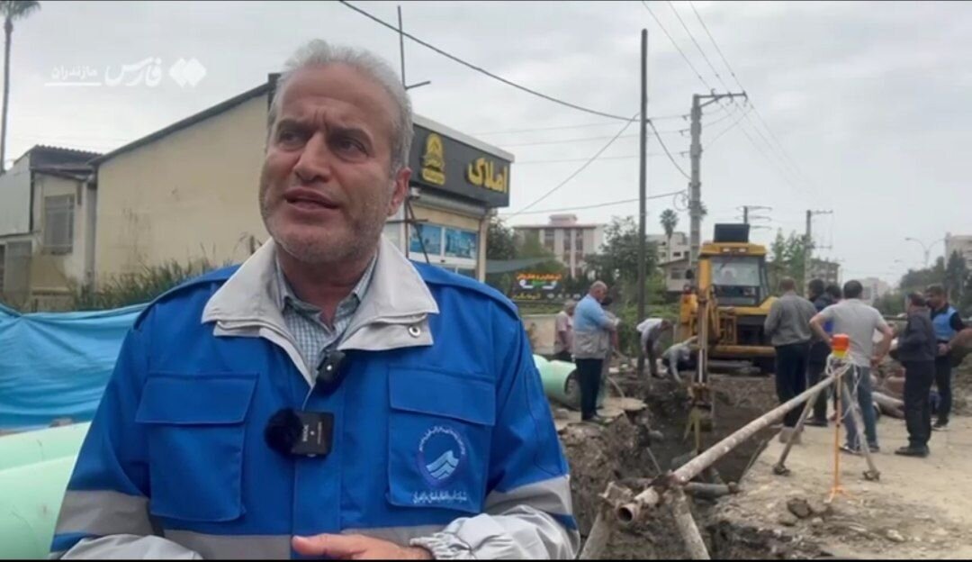 آغاز پروژه بهسازی لولههای انتقال آب شرب در نوشهر و چالوس به گفته برادرزاده