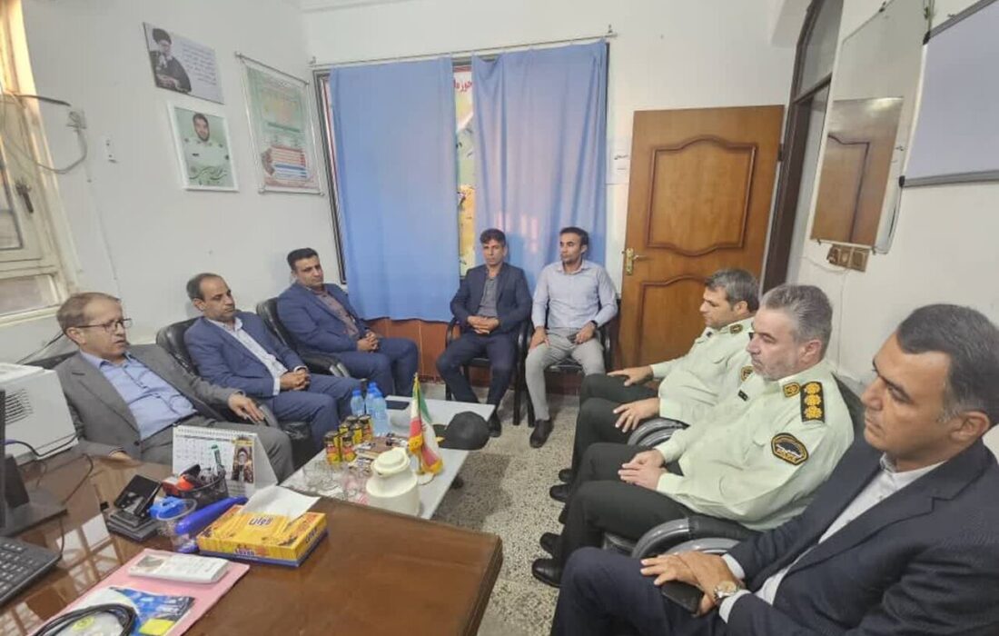 فرماندار دیر: همدلی مردم و پلیس، ضامن امنیت پایدار