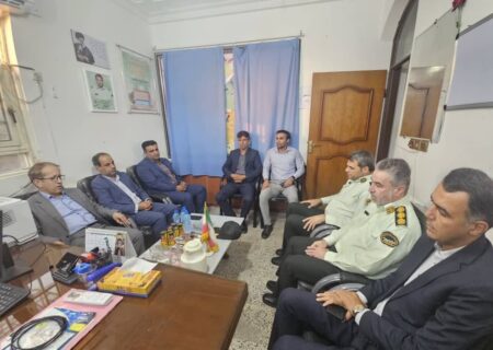 فرماندار دیر: همدلی مردم و پلیس، ضامن امنیت پایدار