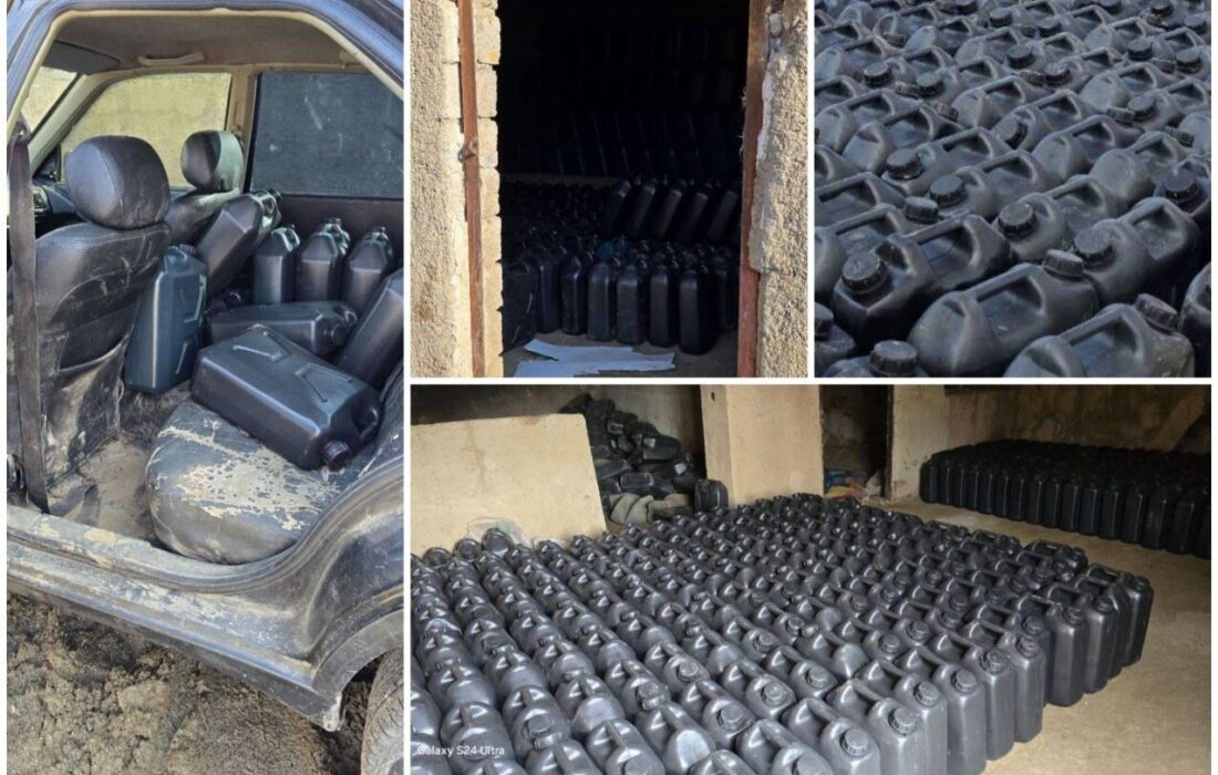 کشف محموله بزرگ سوخت قاچاق در گمرکات کردستان: ۴۴۰ هزار لیتر ضبط شد