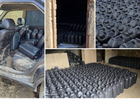 کشف محموله بزرگ سوخت قاچاق در گمرکات کردستان: ۴۴۰ هزار لیتر ضبط شد