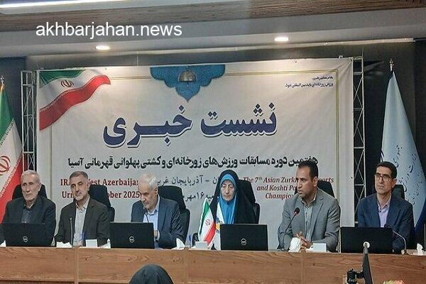 رقابت ۱۸۰ ورزشکار در آوردگاه ورزشهای زورخانهای ارومیه