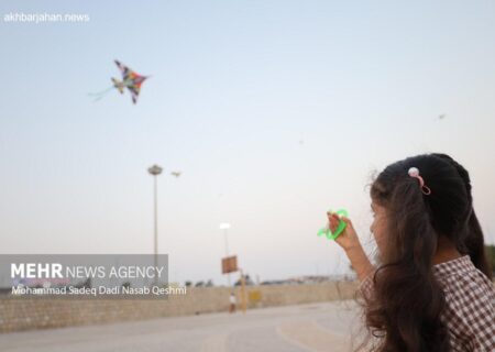 جشنواره بادبادک‌ها در اهواز، تابلویی از شادی کودکان در هفته ملی کودک