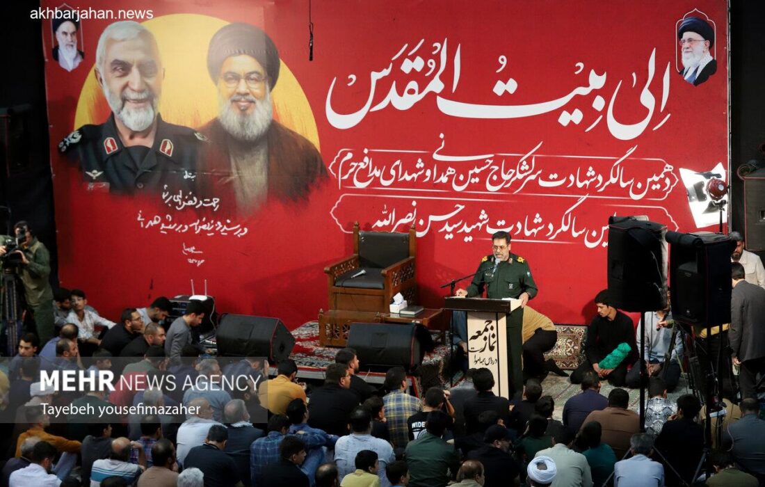 گرامیداشت دهمین سالگرد شهادت سردار شهید «حسین همدانی» در همدان