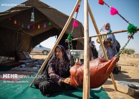 افتتاح پروژه‌های عمرانی و ورزشی با جشن باشکوه روستایی در سرخس