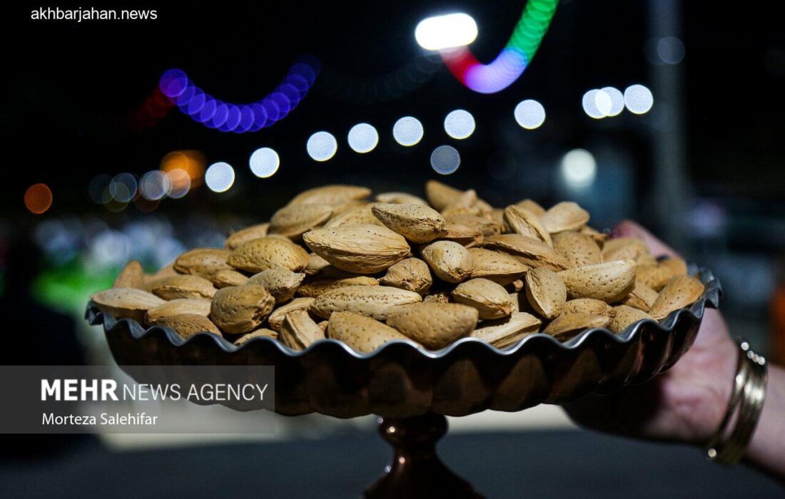 برگزاری باشکوه جشنواره بادام در شهرستان سامان، استان چهارمحال و بختیاری