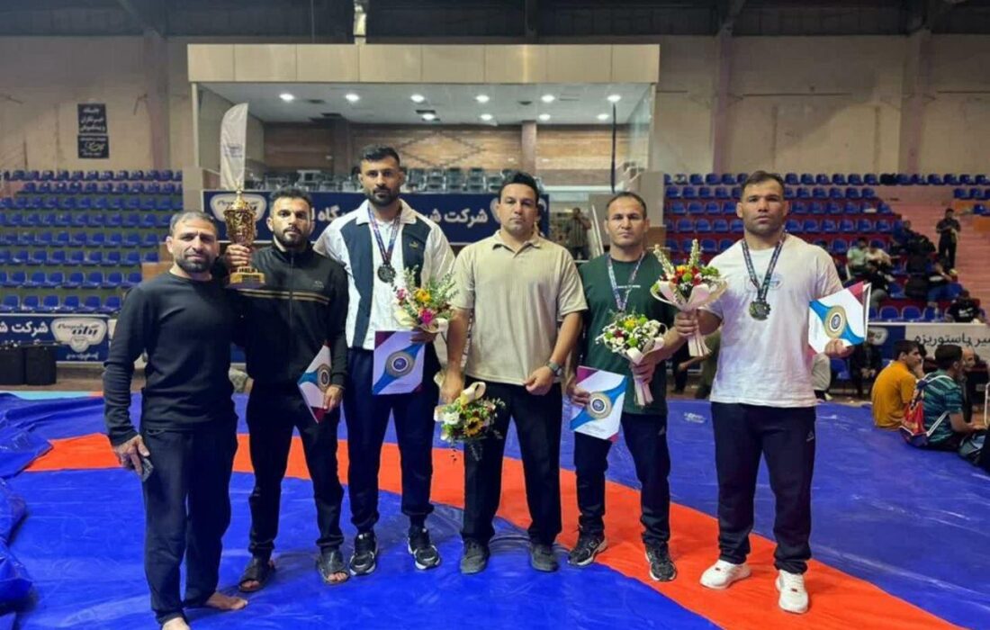 درخشش کشتی‌گیران خراسان شمالی در مسابقات پهلوانی کارگران کشور؛ کسب مقام سوم