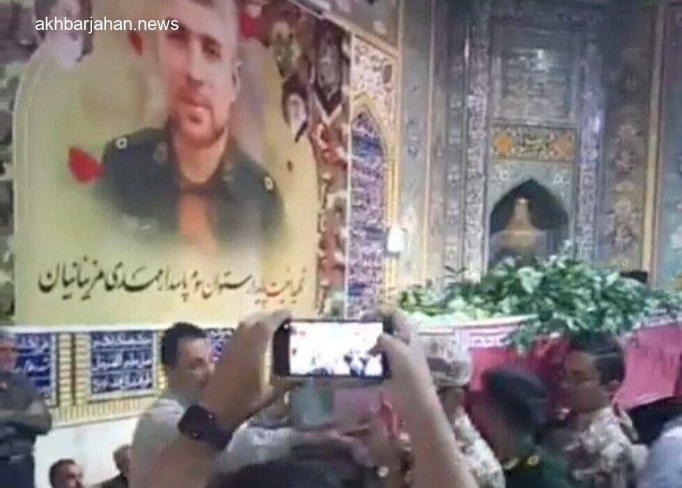 تشییع باشکوه پیکر شهید مزینانیان در شاهرود