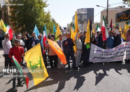 برگزاری راهپیمایی «بشارت نصر» در شهر یاسوج
