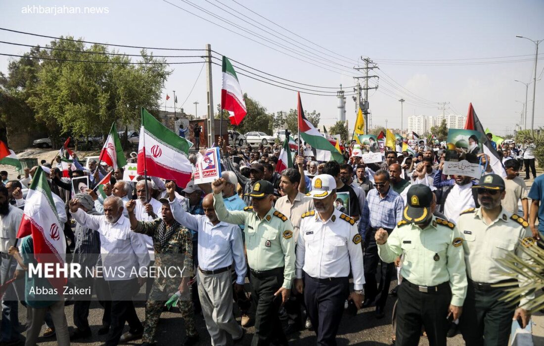تجمع باشکوه «بشارت نصر» در بندرعباس برگزار شد