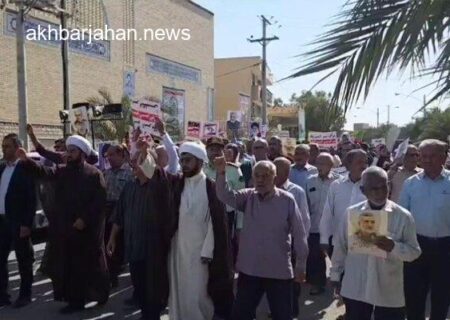 راهپیمایی «بشارت نصر» در شهرستان خور و بیابانک برگزار شد