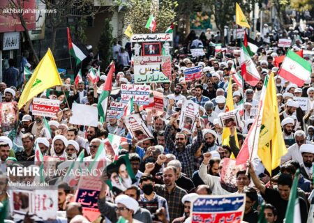 قم یکپارچه در حمایت از مردم مظلوم غزه