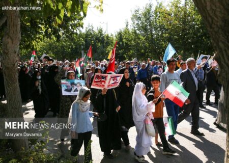 برگزاری راهپیمایی با عنوان «بشارت نصر» در بجنورد