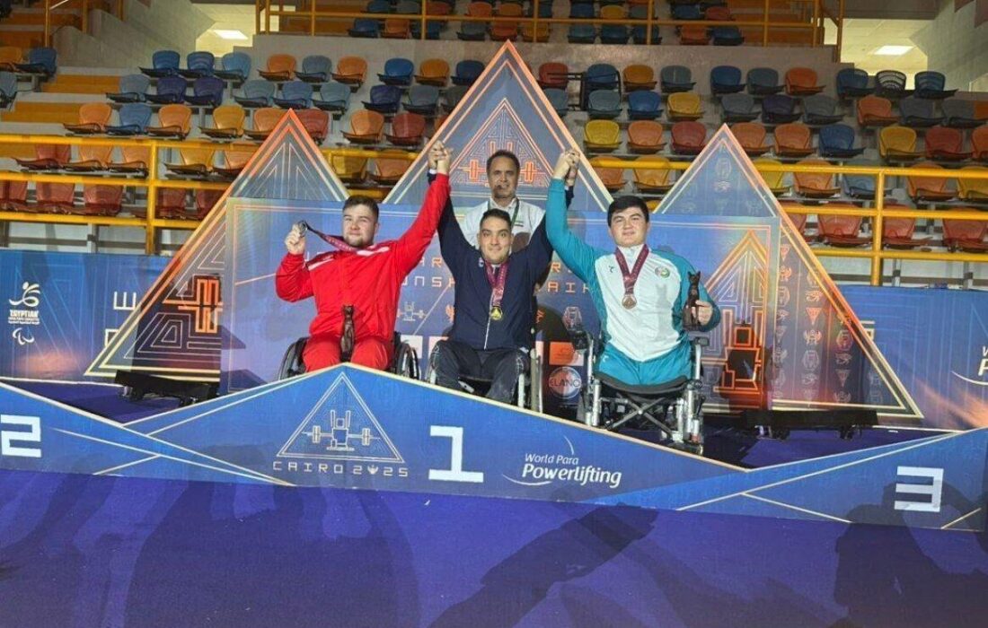 سعید به نشان طلای پاراوزنه برداری جهان دست یافت