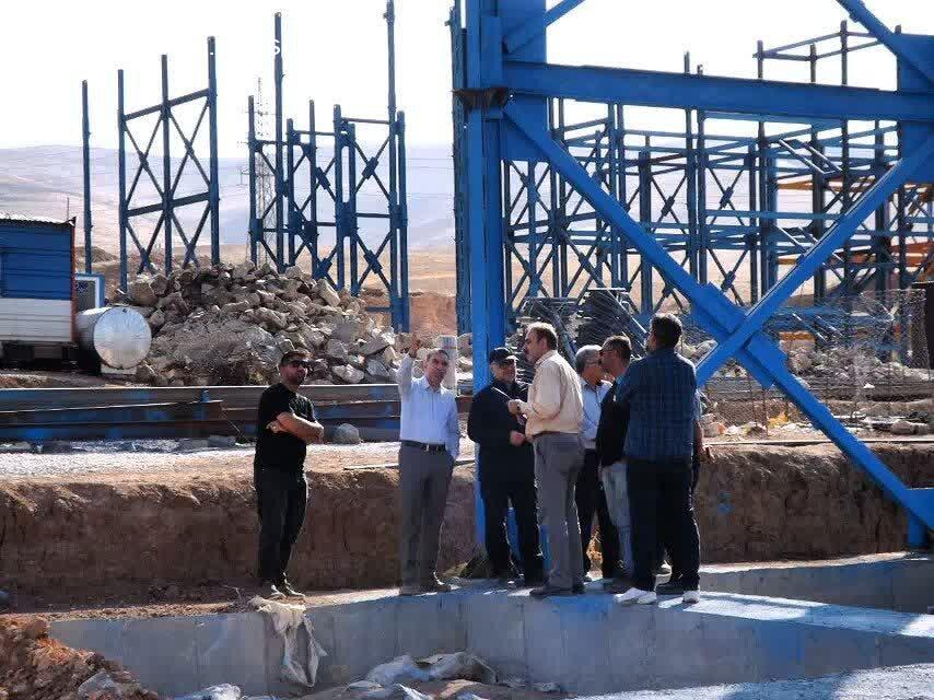 بازدید معاون عمرانی استاندار کرمانشاه از پروژه‌های مسکن ملی