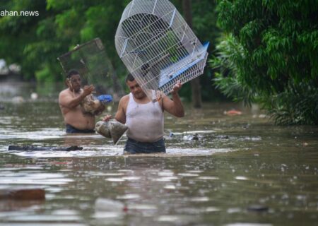 تلفات سنگین بارندگی در مکزیک؛ جان باختن دست‌کم ۲۸ نفر