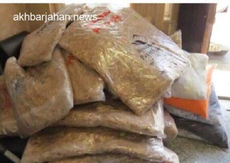 ضبط ۵۸۵ کیلوگرم مواد افیونی در بسته‌های پستی