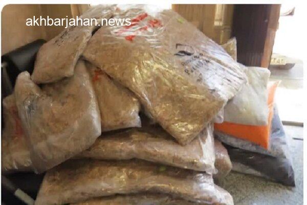 ضبط ۵۸۵ کیلوگرم مواد افیونی در بسته‌های پستی