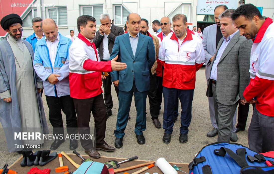 پروژههای عمرانی هلال احمر گیلان افتتاح و ناوگان خودرویی رونمایی شد