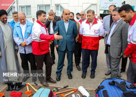 پروژه‌های عمرانی هلال احمر گیلان افتتاح و ناوگان خودرویی رونمایی شد