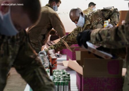 جنگ ۱۲ روزه؛ صف غذای رایگان برای نظامیان آمریکایی