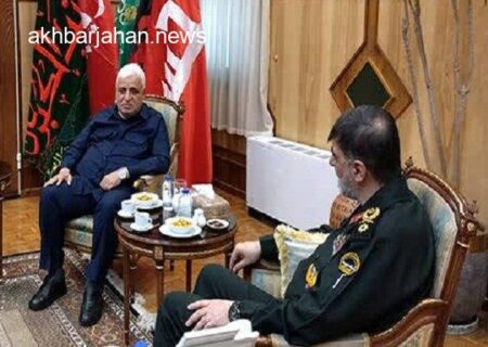 دیدار فالح الفیاض و سردار رادان: تحکیم روابط مرزی ایران و عراق