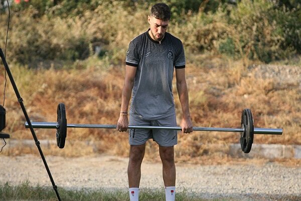 وینگر مراکشی استقلال با تمرینات ویژه بدنسازی آماده میشود