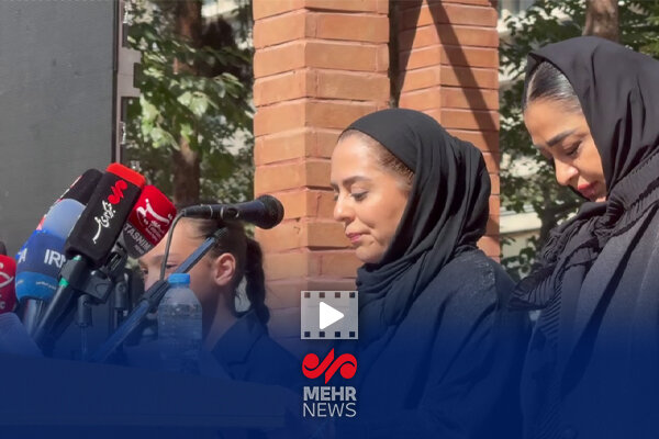 غمنامه جانسوز دختر محمد کاسبی در وداع با پدر