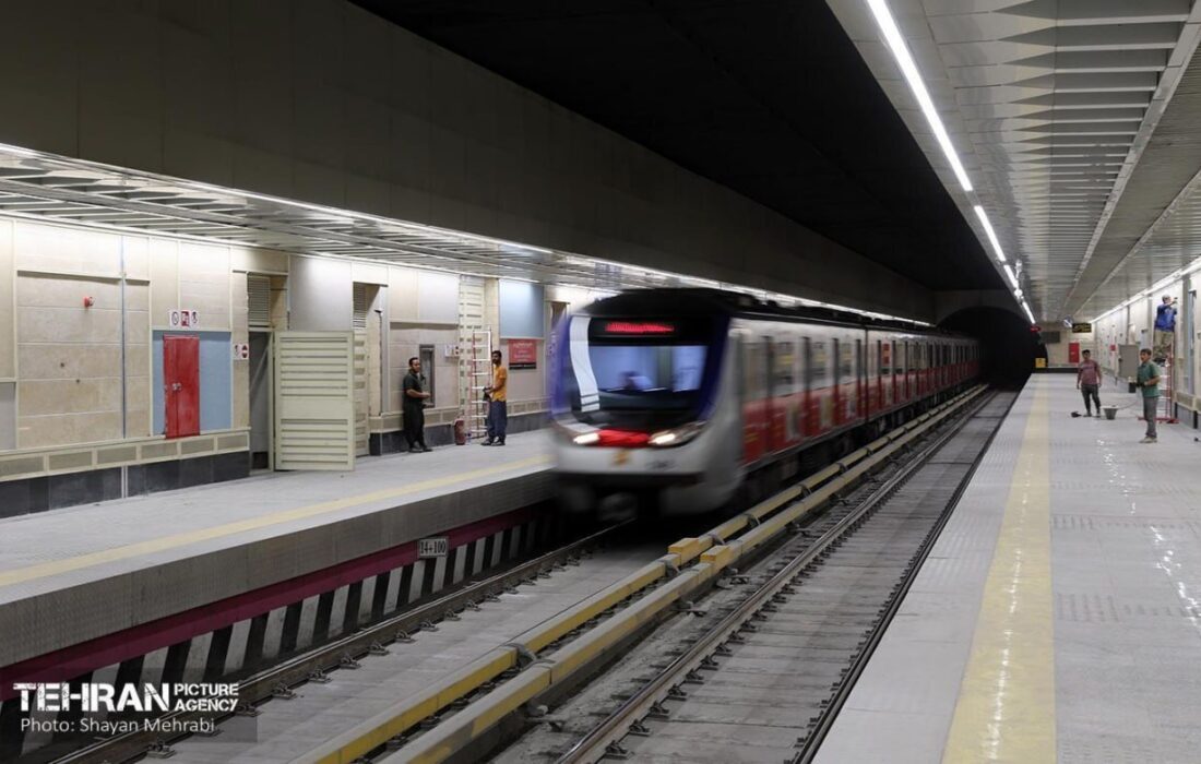 اختلال در فعالیت خط 4 مترو تهران برطرف گردید