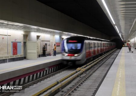 اختلال در فعالیت خط 4 مترو تهران برطرف گردید