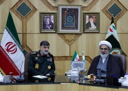 تأکید رئیس سازمان قضائی نیروهای مسلح بر نقش کلیدی فراجا در حفظ امنیت