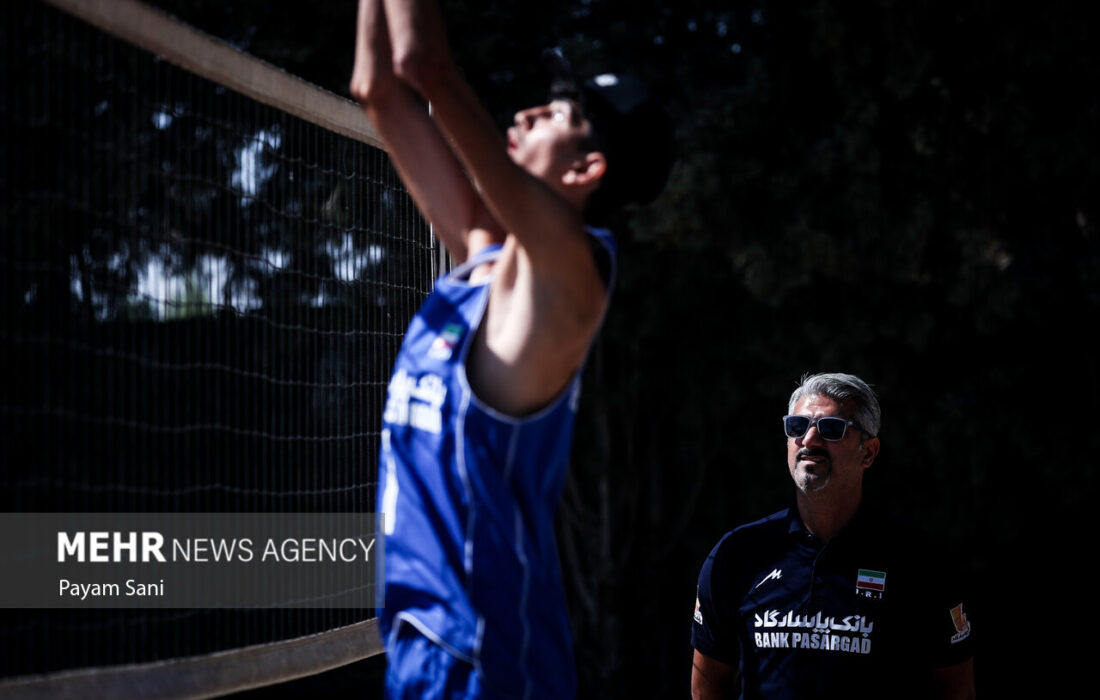 گزارشی از تمرینات آمادهسازی تیم ملی والیبال ساحلی