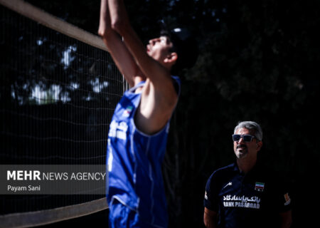 گزارشی از تمرینات آماده‌سازی تیم ملی والیبال ساحلی